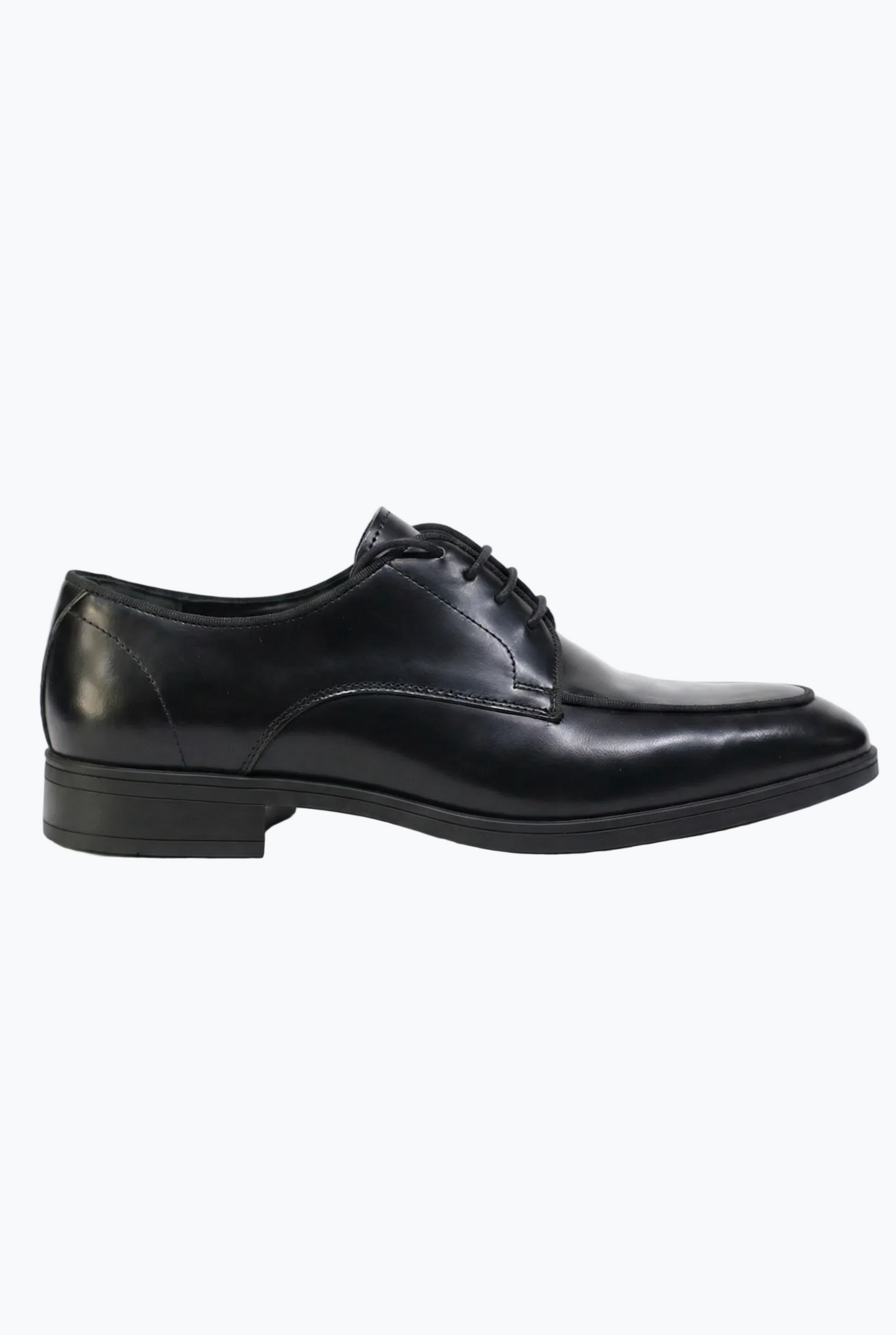 Oiled Black Leather Derby