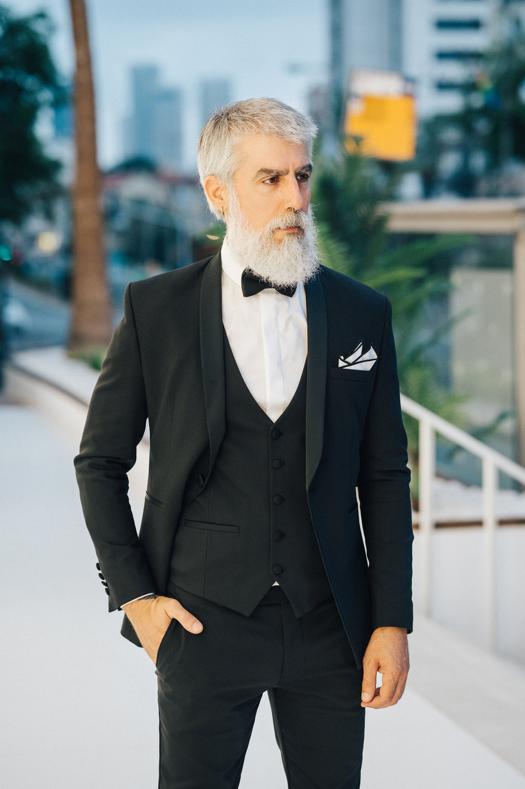 Cut Tuxedo - Black