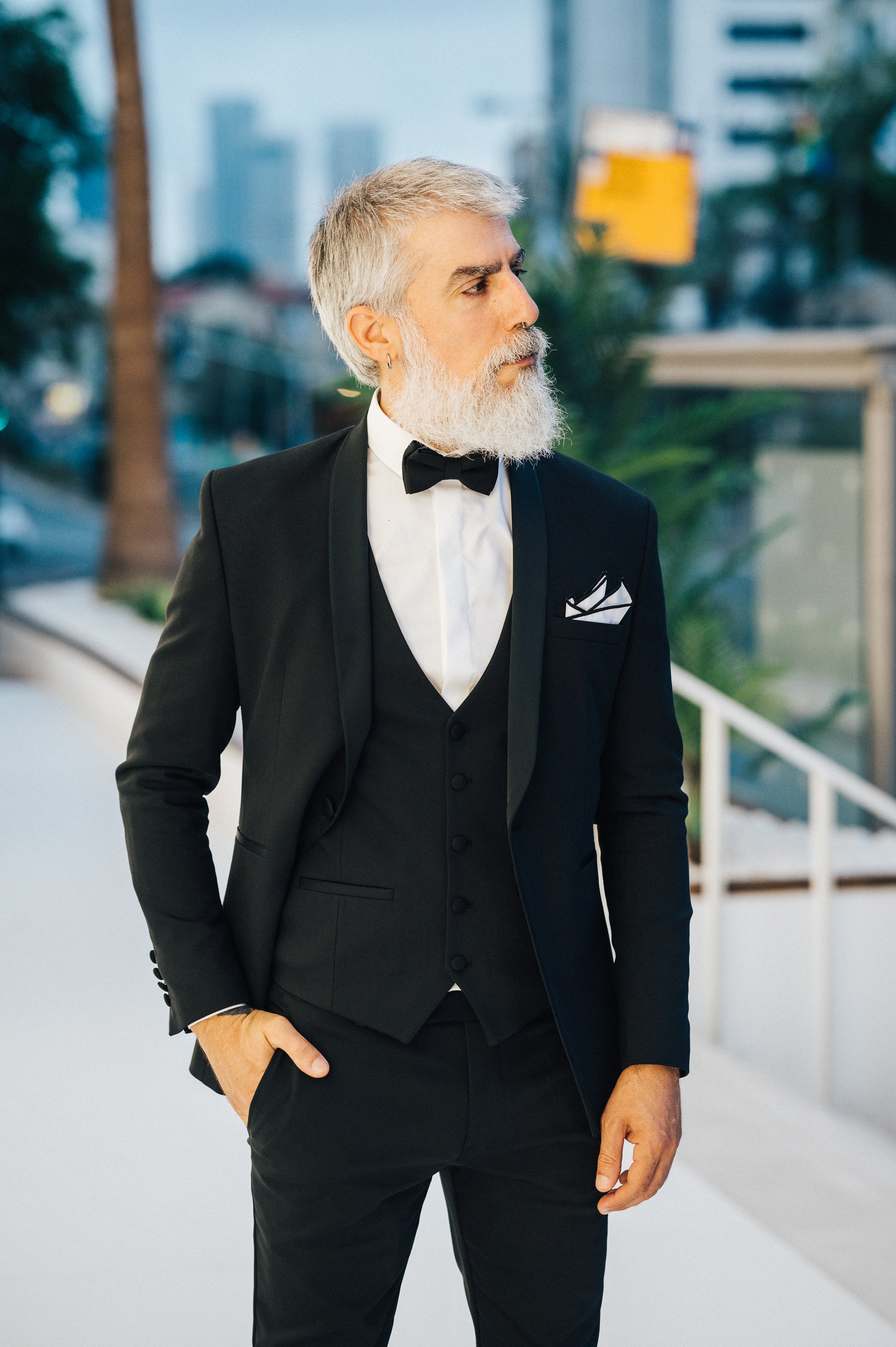 Cut Tuxedo - Black