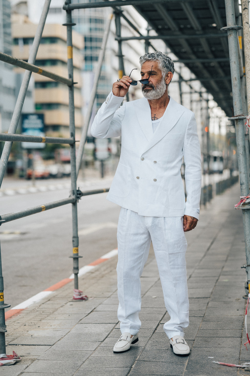 Double white - Linen