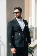 Silver Buckles - Black