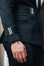 Silver Buckles - Black