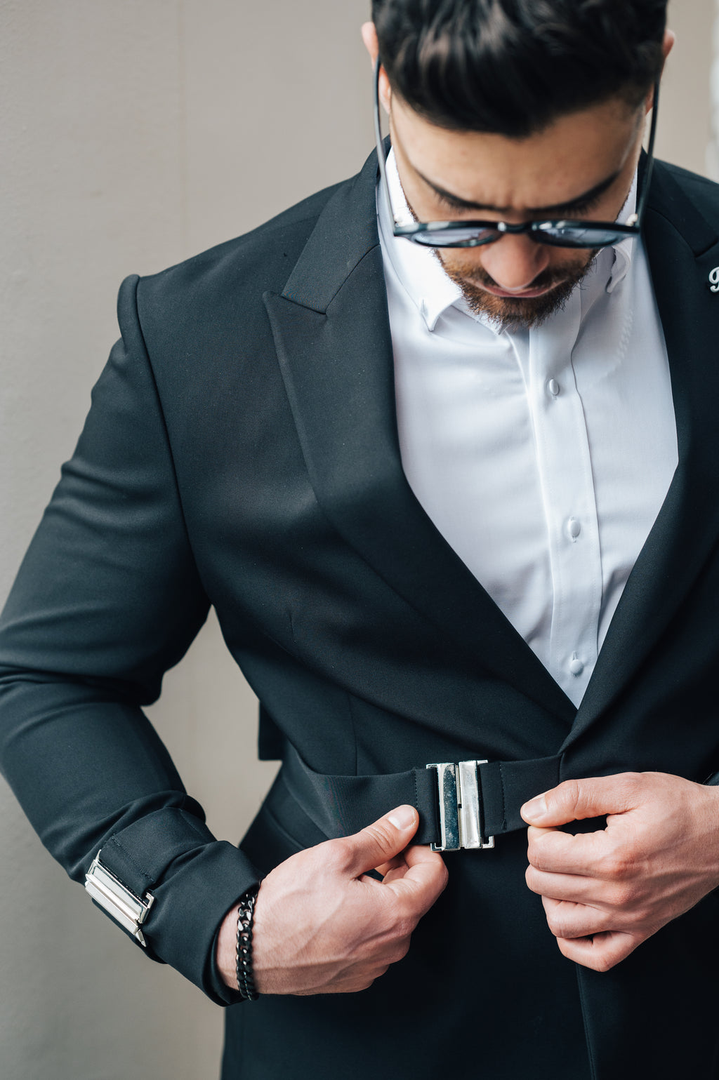 Silver Buckles - Black