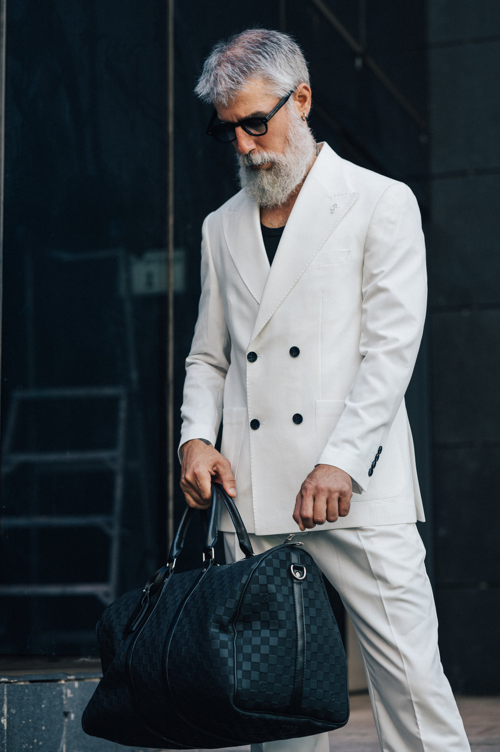 Double Breasted - White