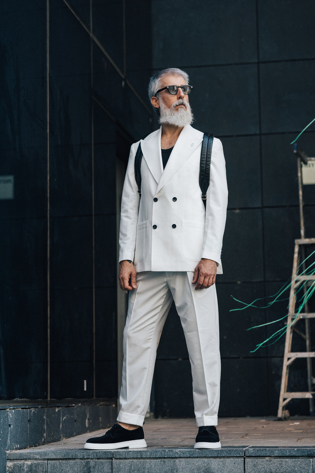 Double Breasted - White