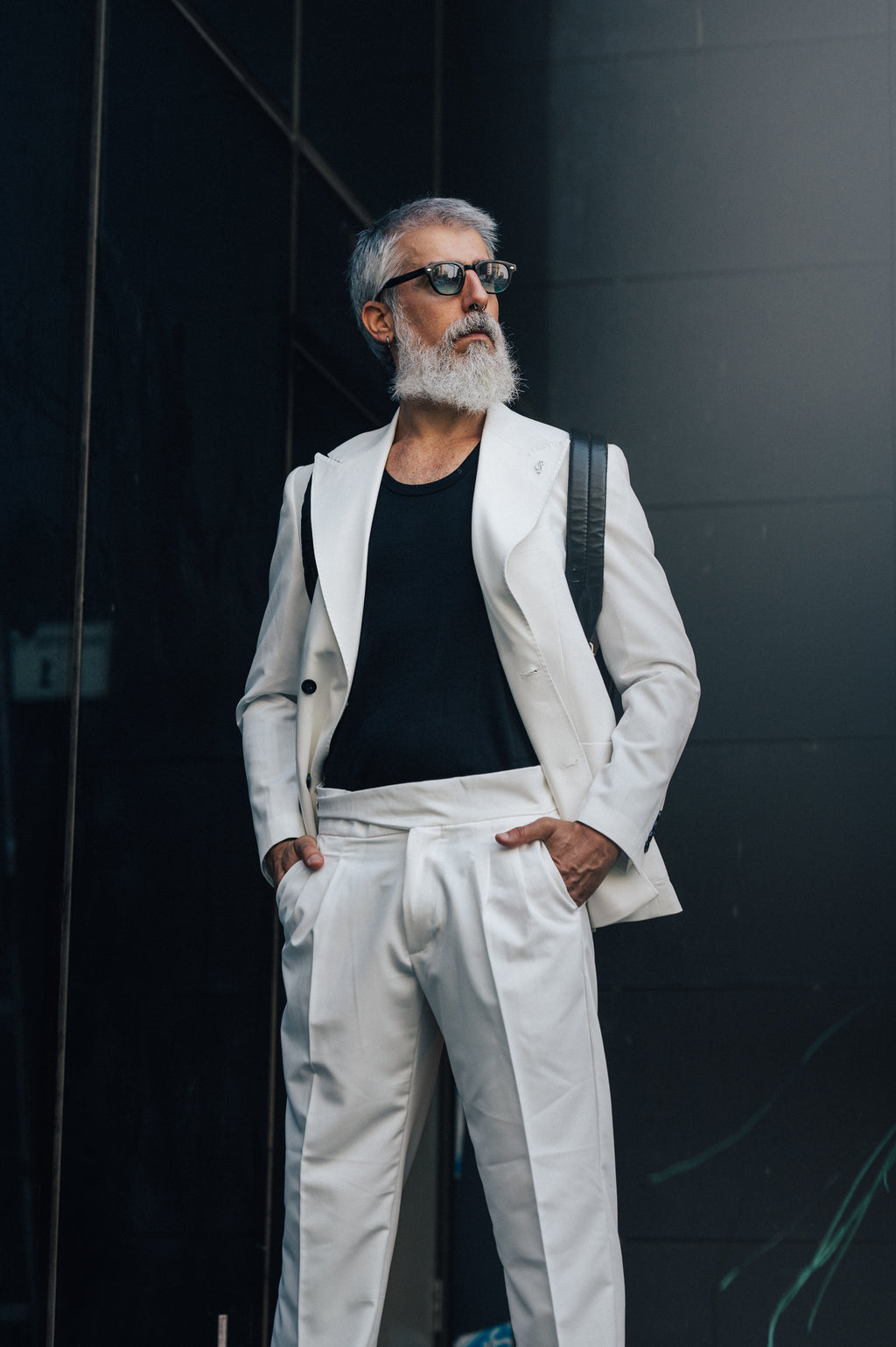 Double Breasted - White