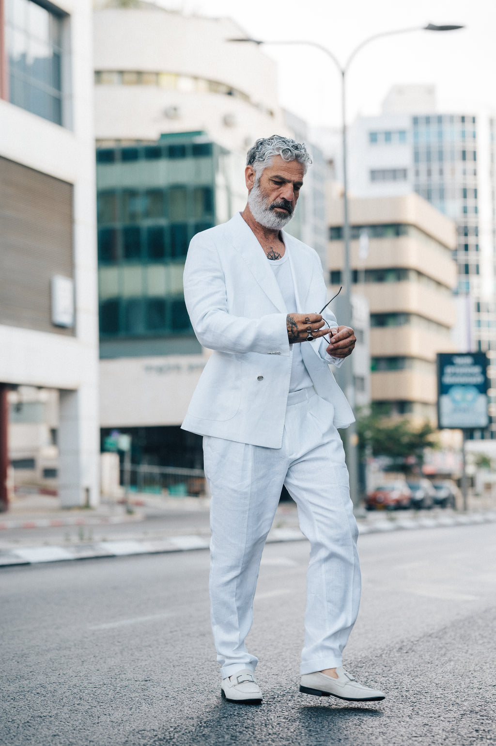 Double white - Linen