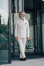 Double beige - Linen