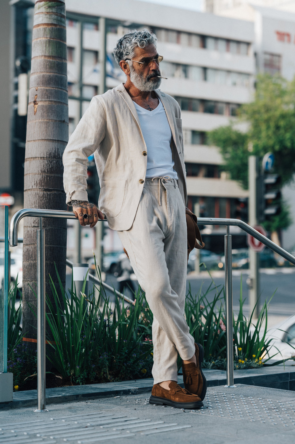 Relaxed beige - Linen