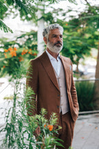 Cognac brown - Linen