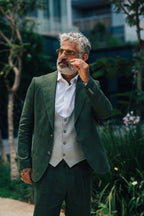 Bamboo green - Linen