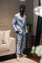 Double Breasted - Light Blue