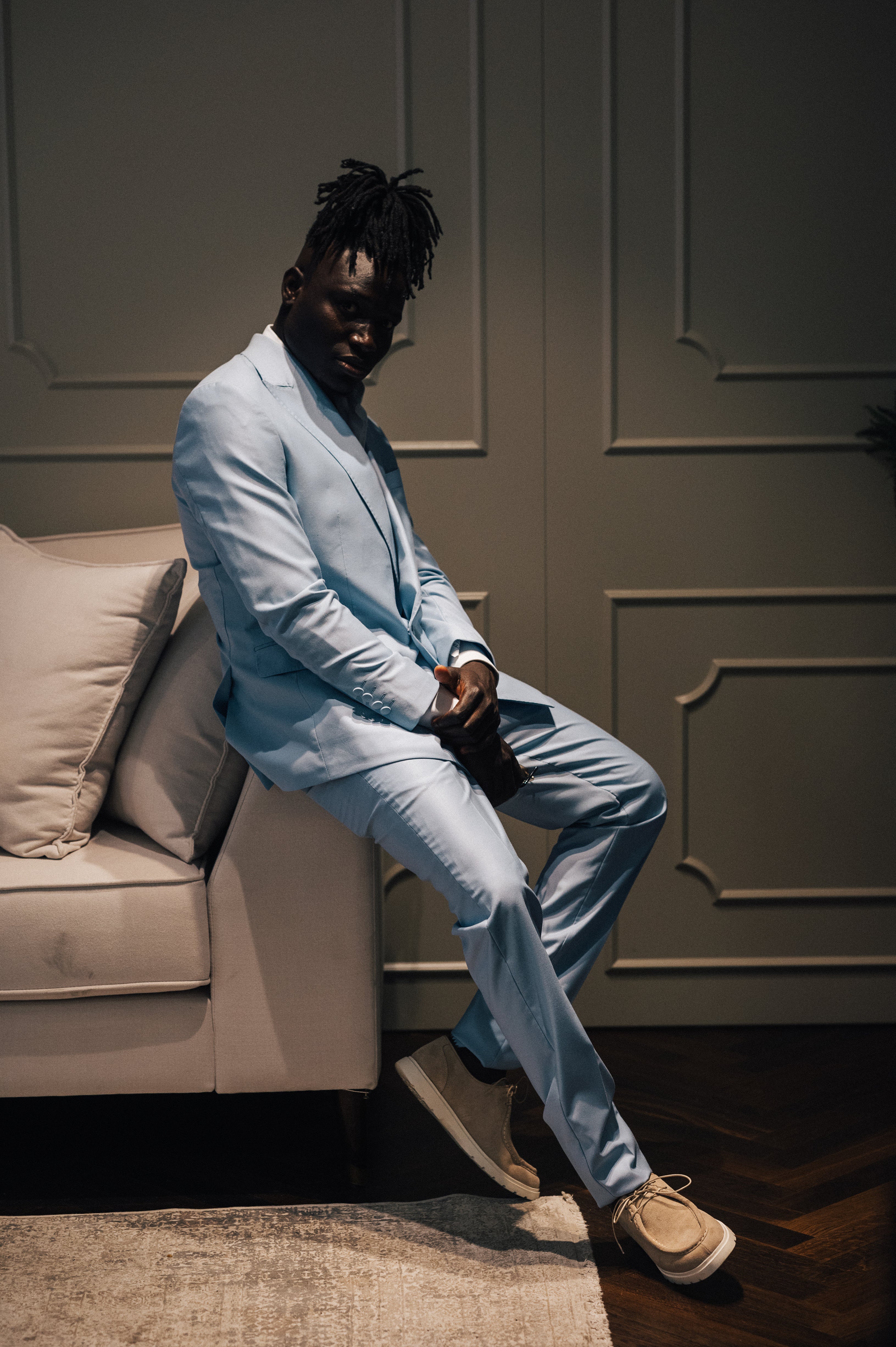 Double Breasted - Light Blue