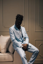 Double Breasted - Light Blue