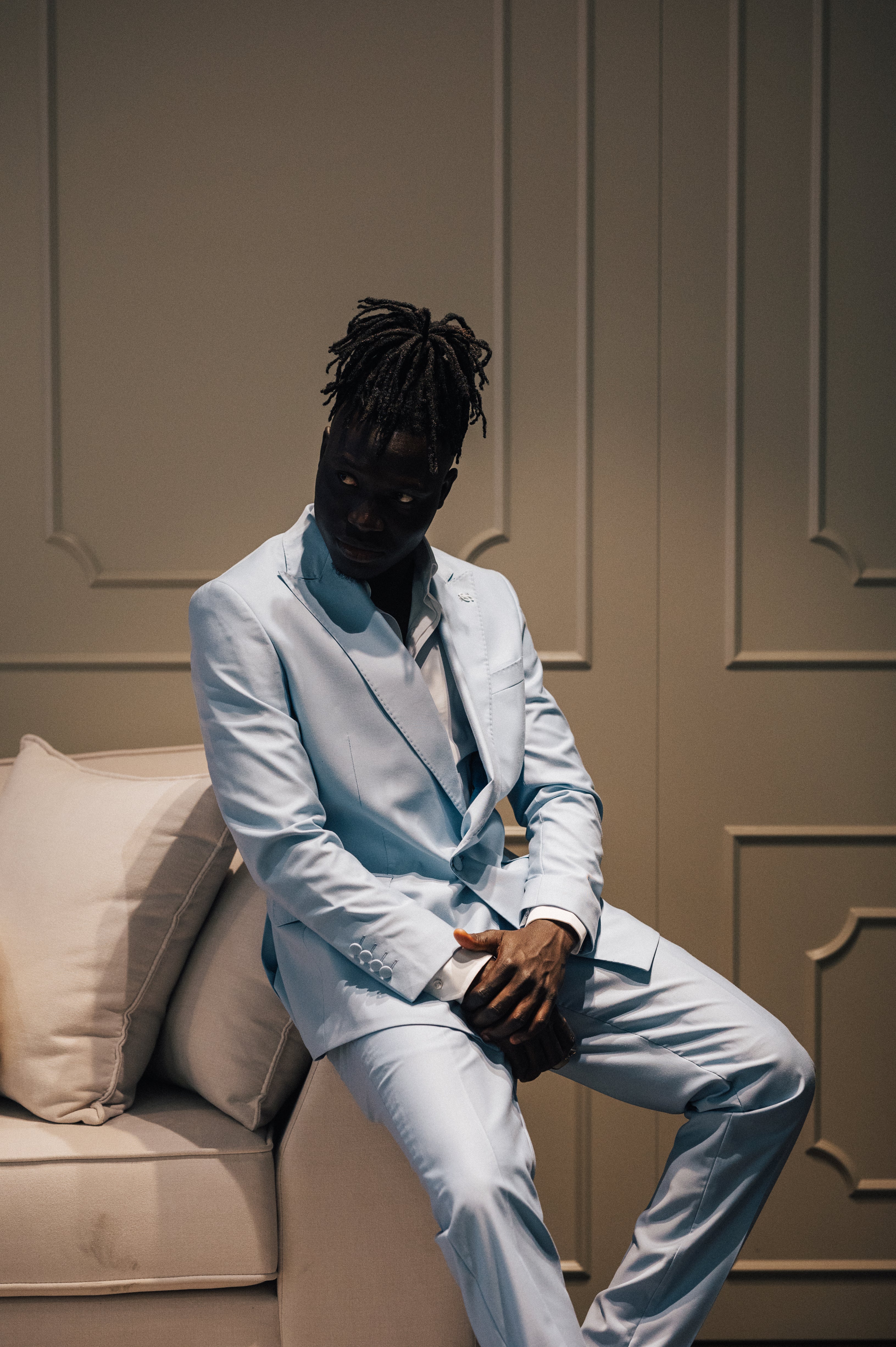 Double Breasted - Light Blue