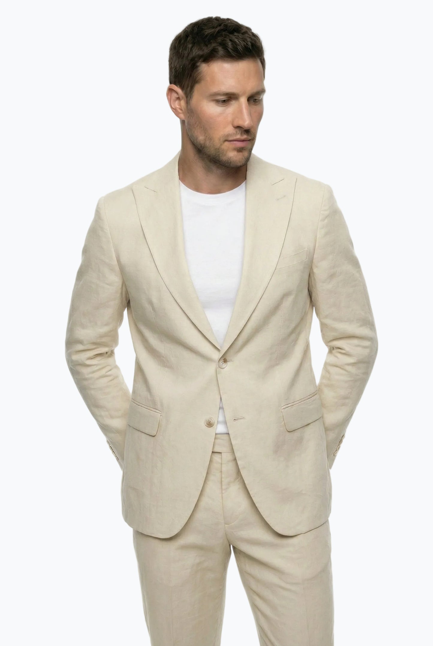 Sand Linen Look