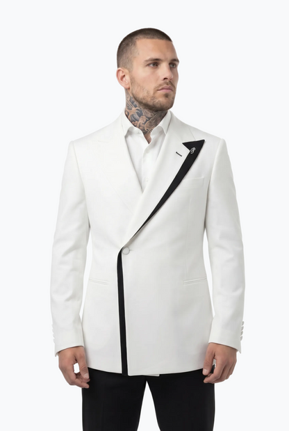 White Black Trim