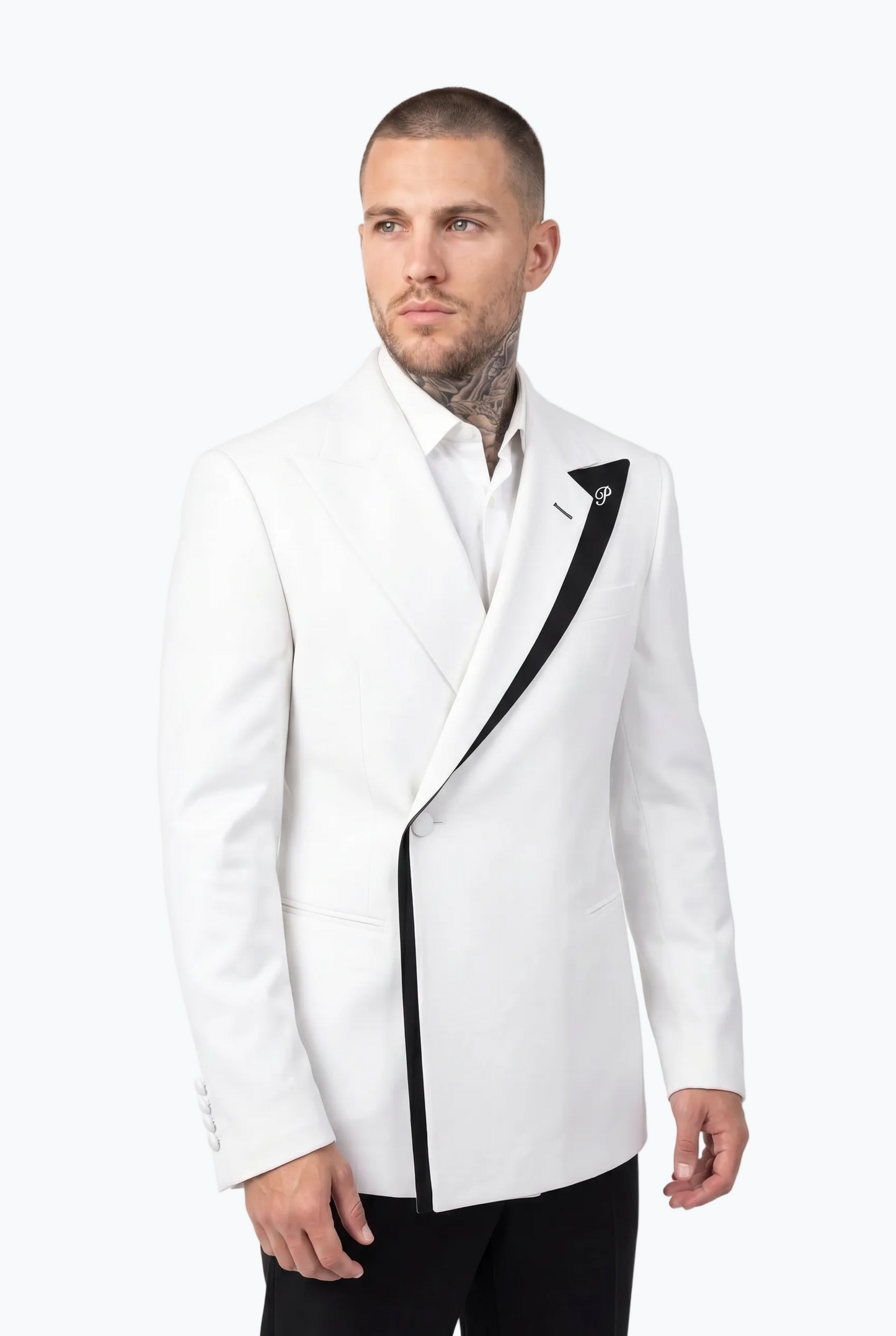 White Black Trim