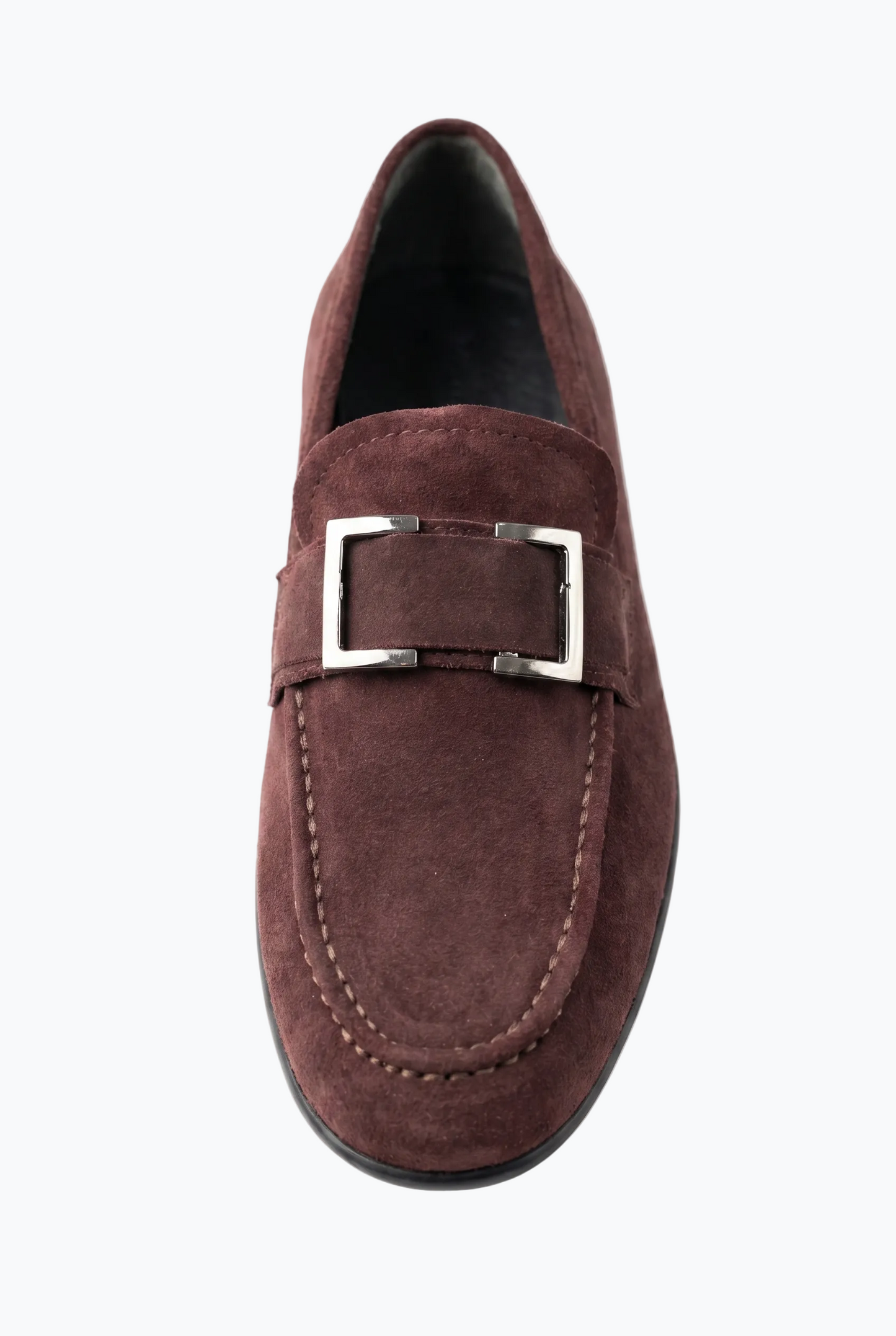 Buckle Loafers - Bordeaux