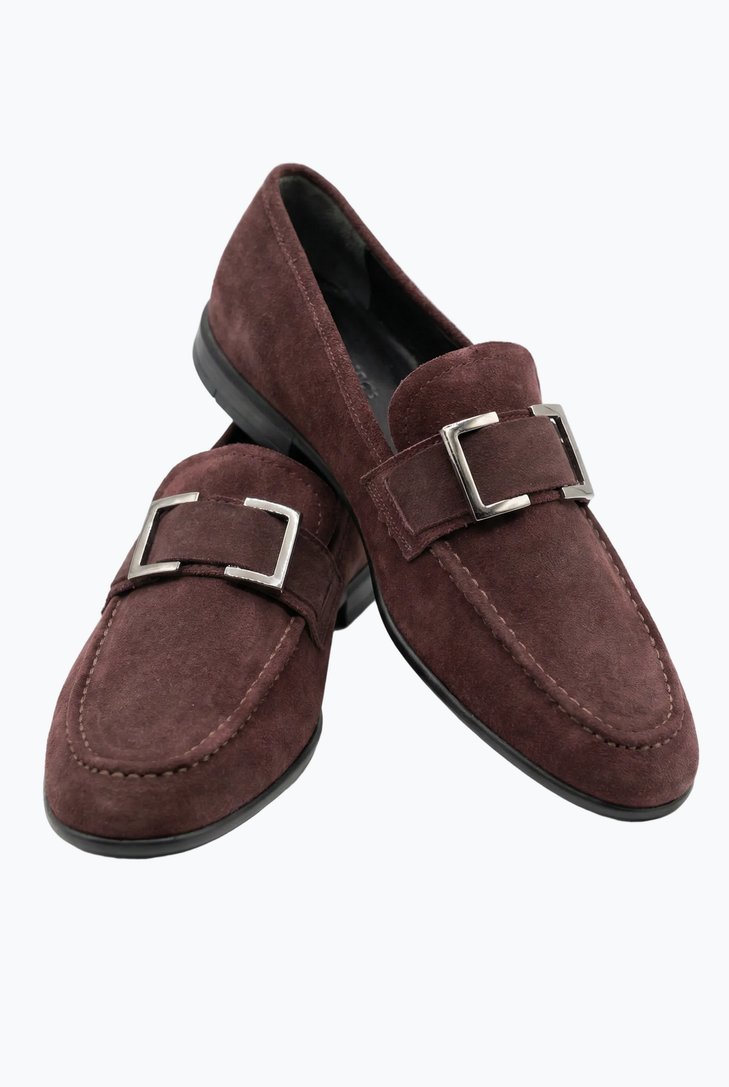 Buckle Loafers - Bordeaux
