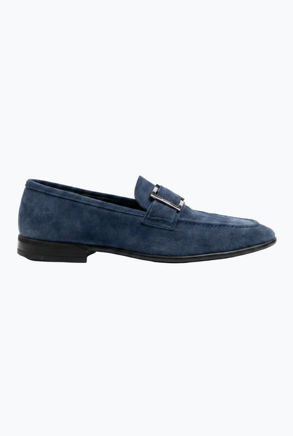 Buckle Loafers - Blue