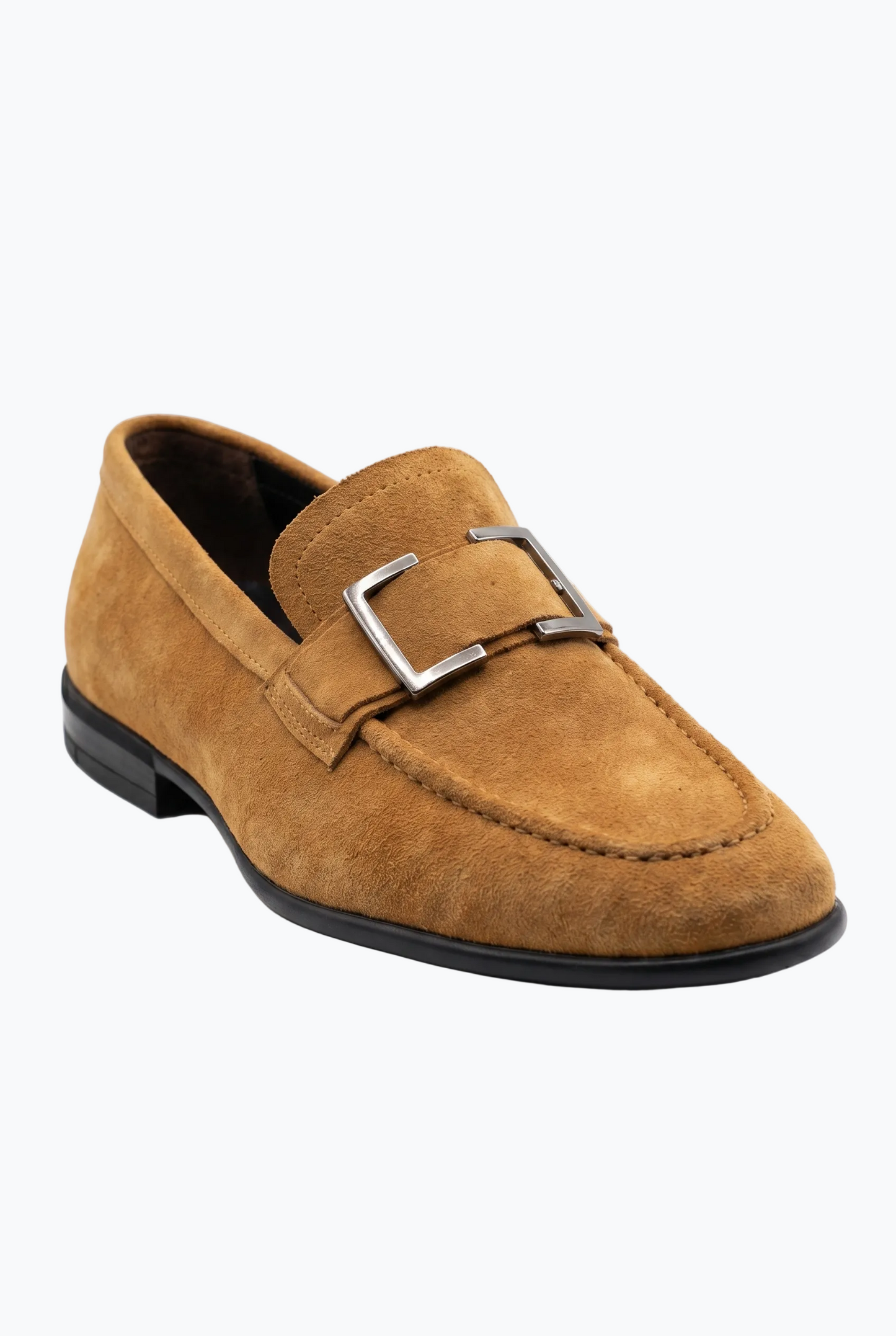 Buckle Loafer - Camel