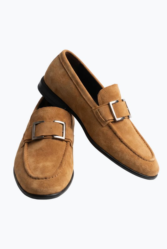 Buckle Loafer - Camel