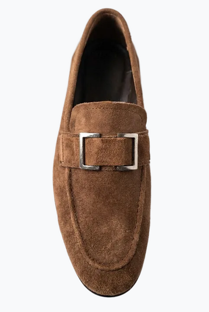 Buckle Loafer - Chestnut
