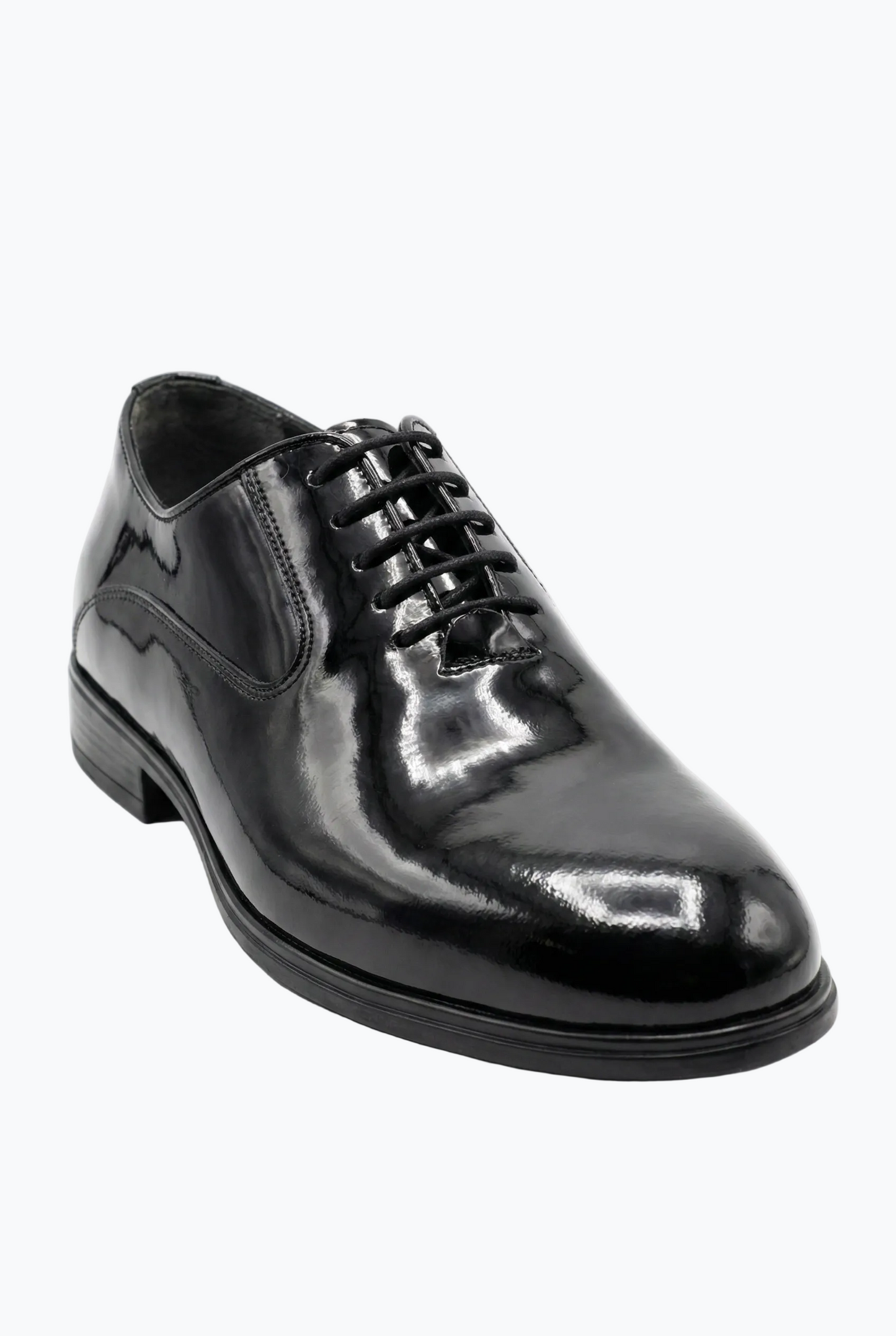 Black Patent Leather Derby