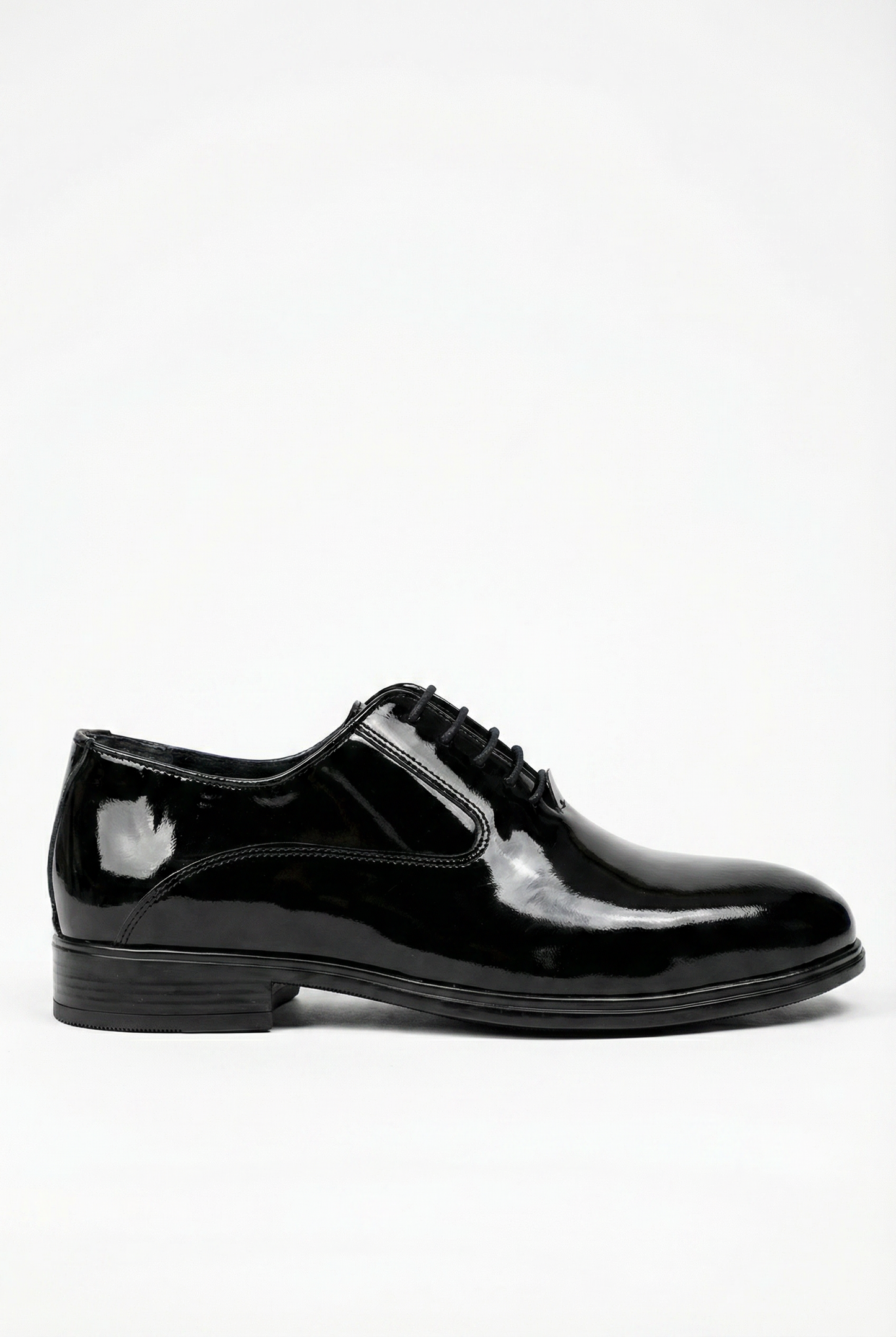 Black Patent Leather Derby