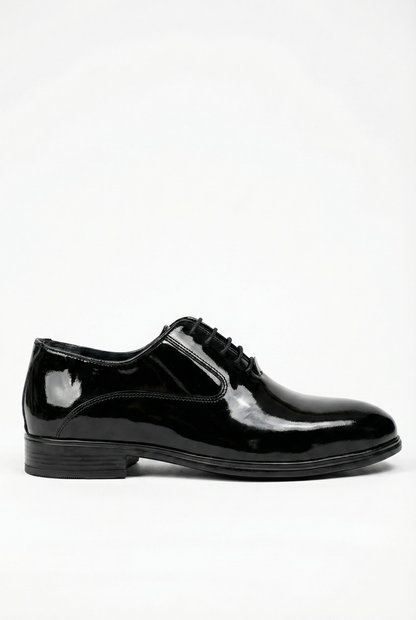 Black Patent Leather Derby