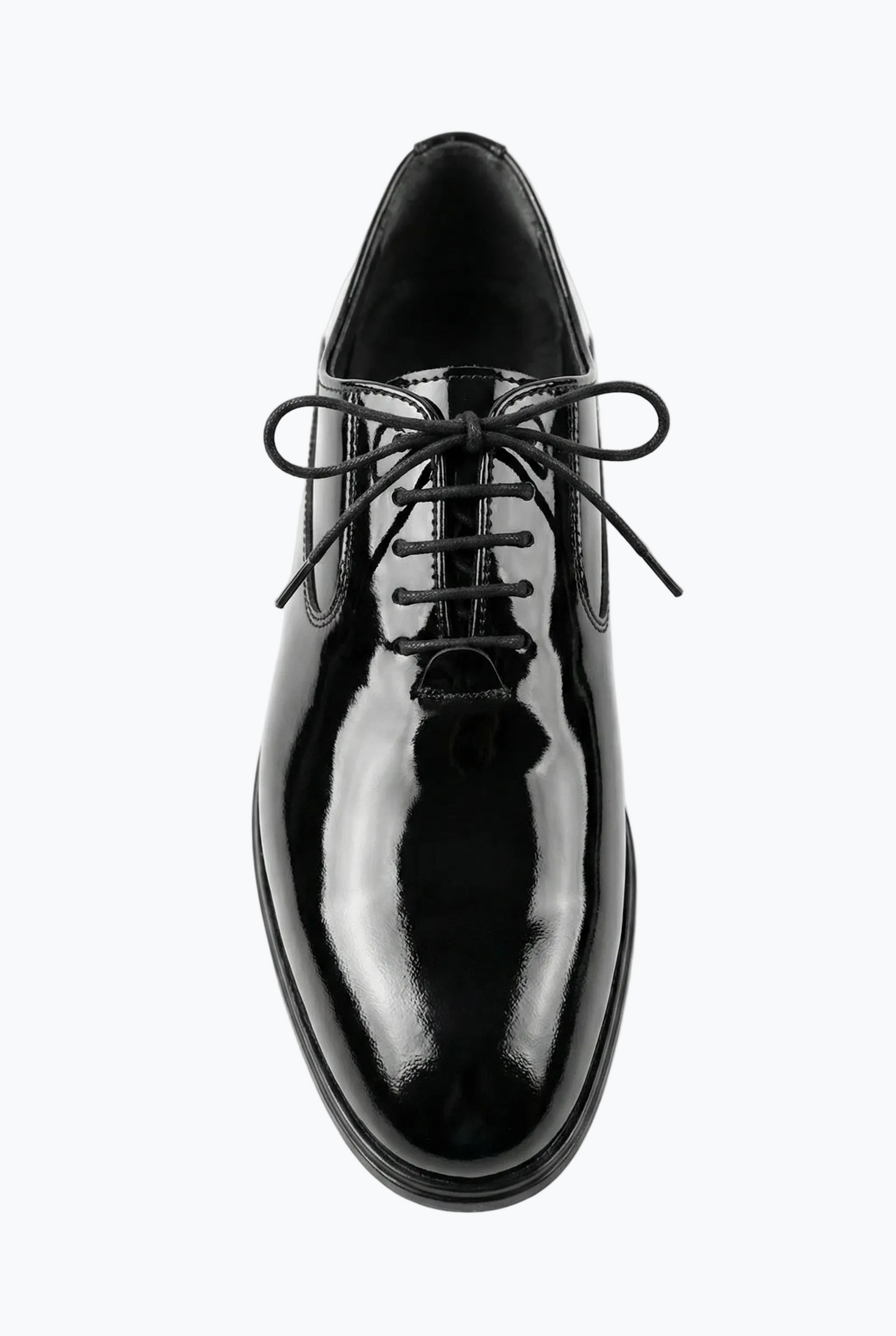 Black Patent Leather Derby