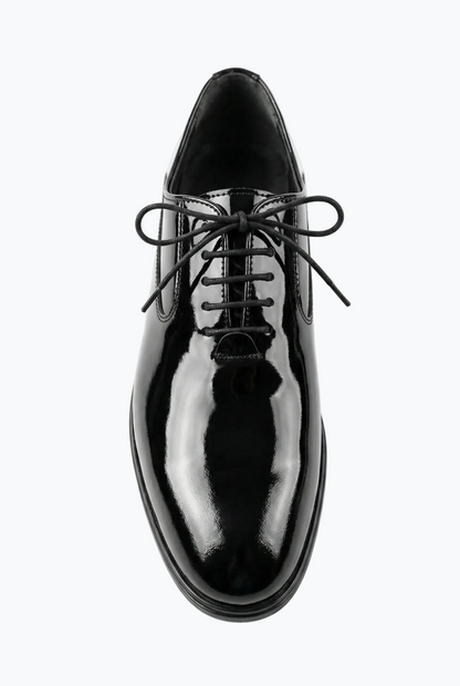 Black Patent Leather Derby