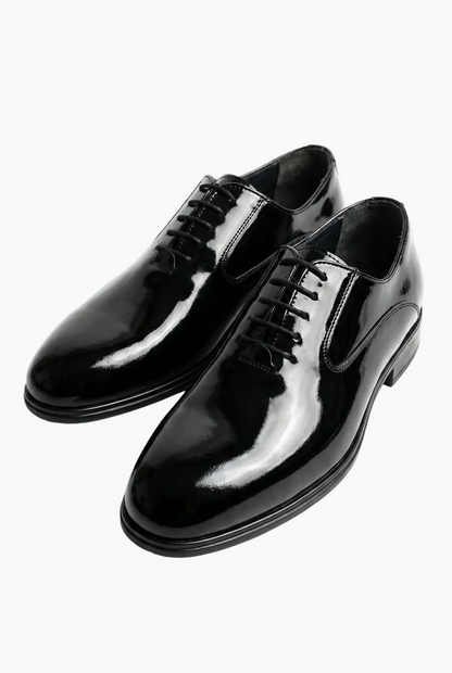 Black Patent Leather Derby