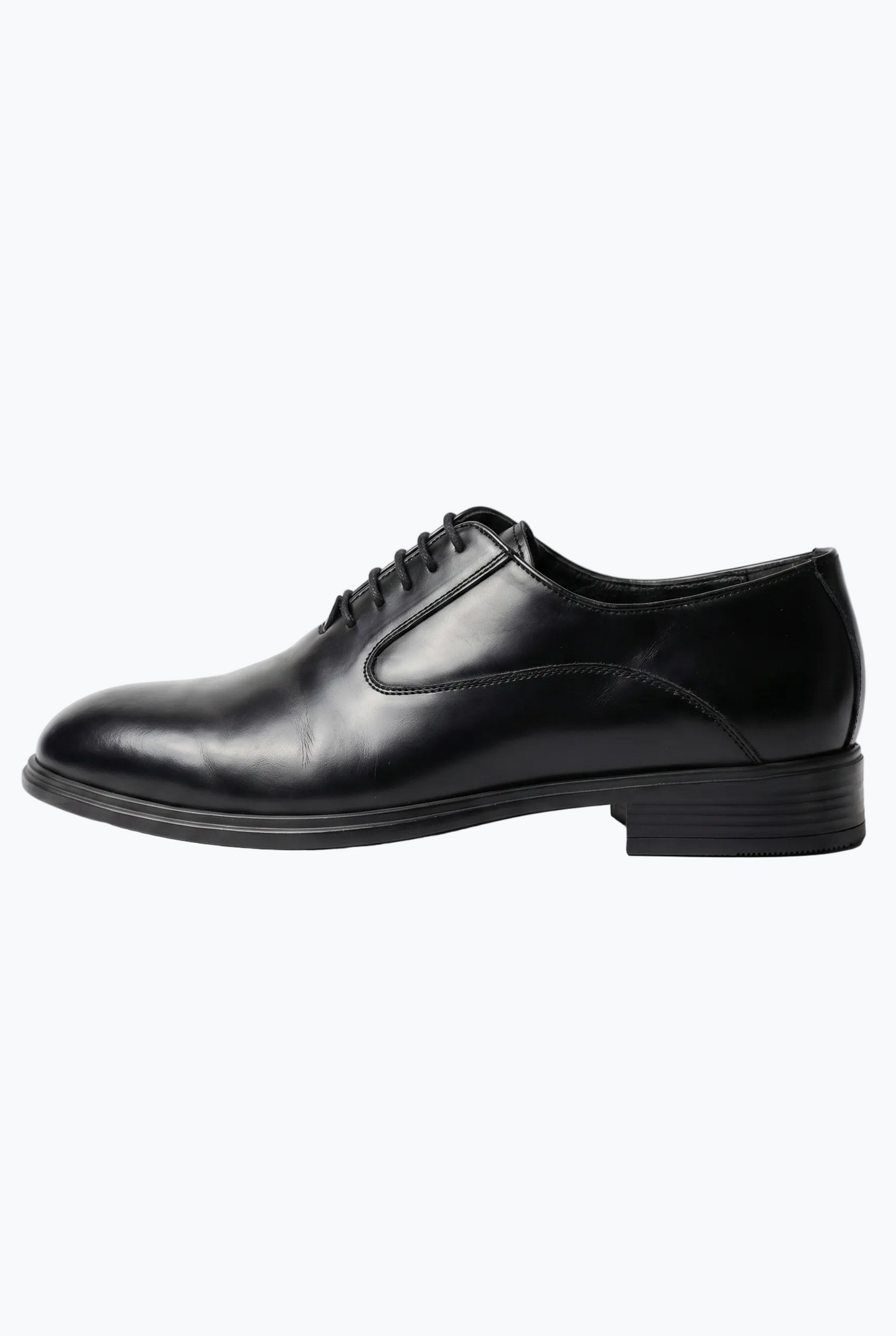 Oiled Black Leather Oxford