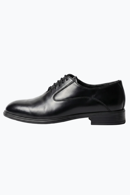 Oiled Black Leather Oxford