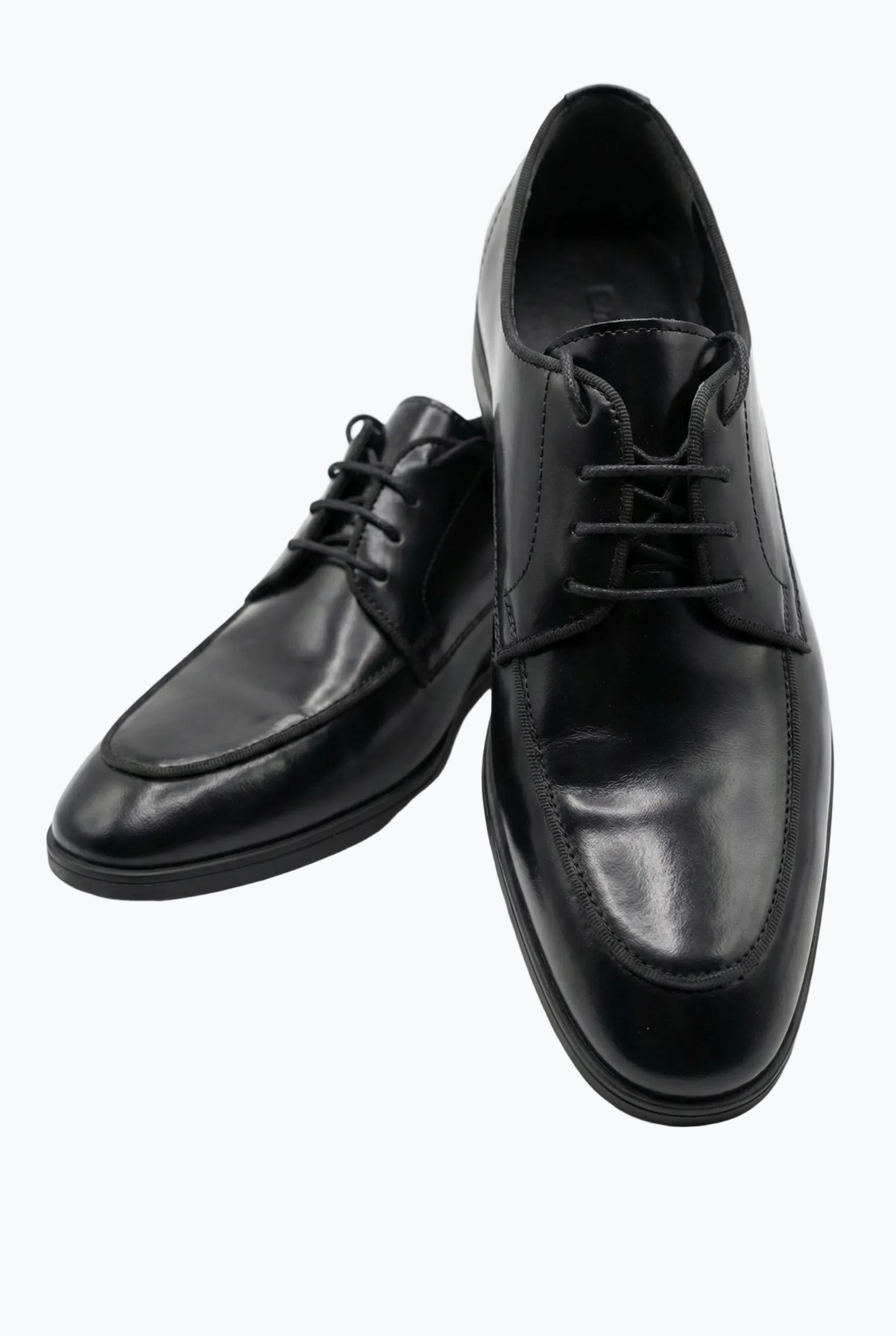 Oiled Black Leather Derby