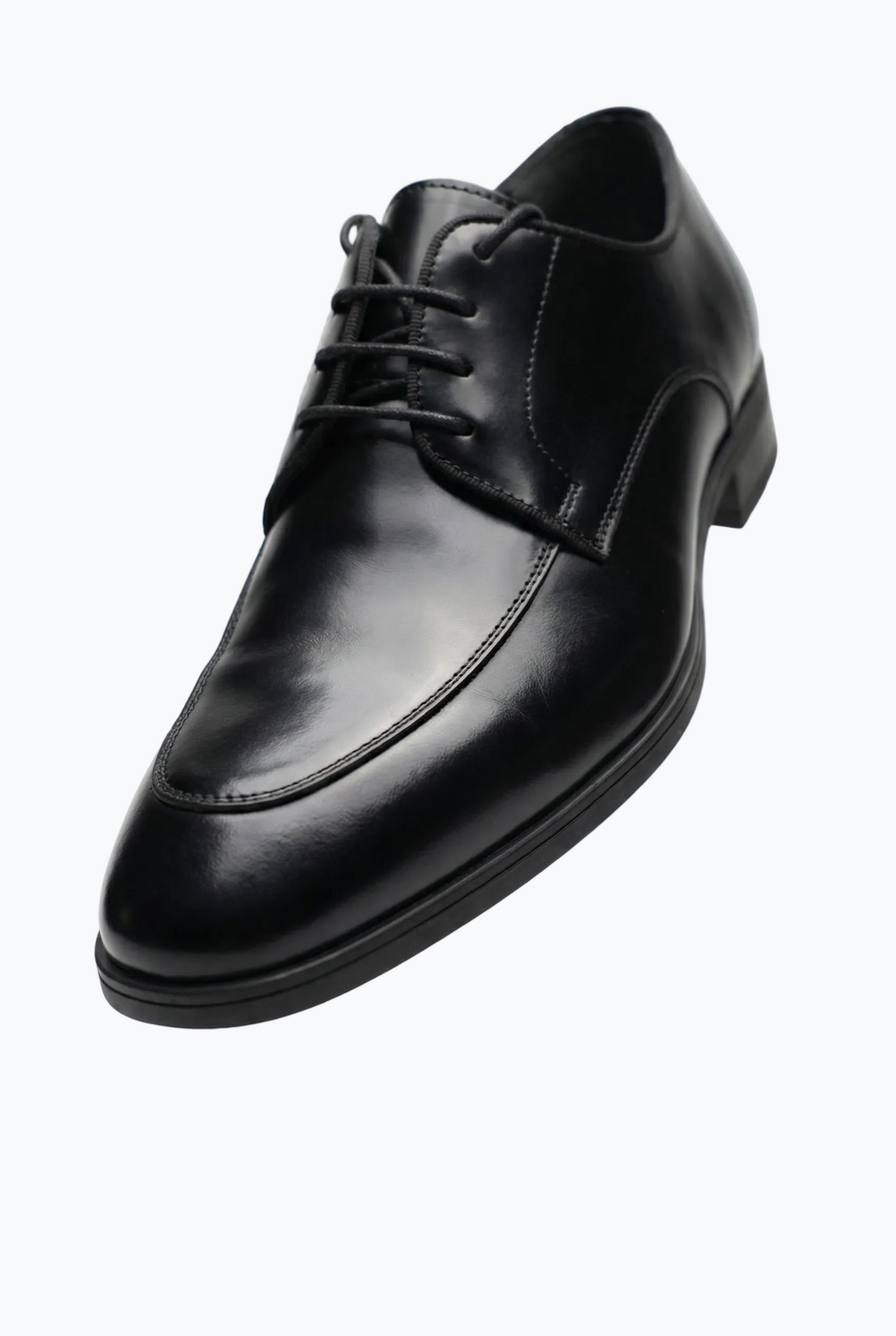 Oiled Black Leather Derby