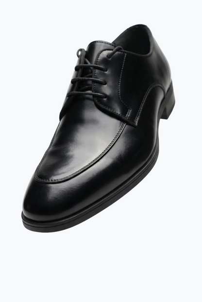 Oiled Black Leather Derby