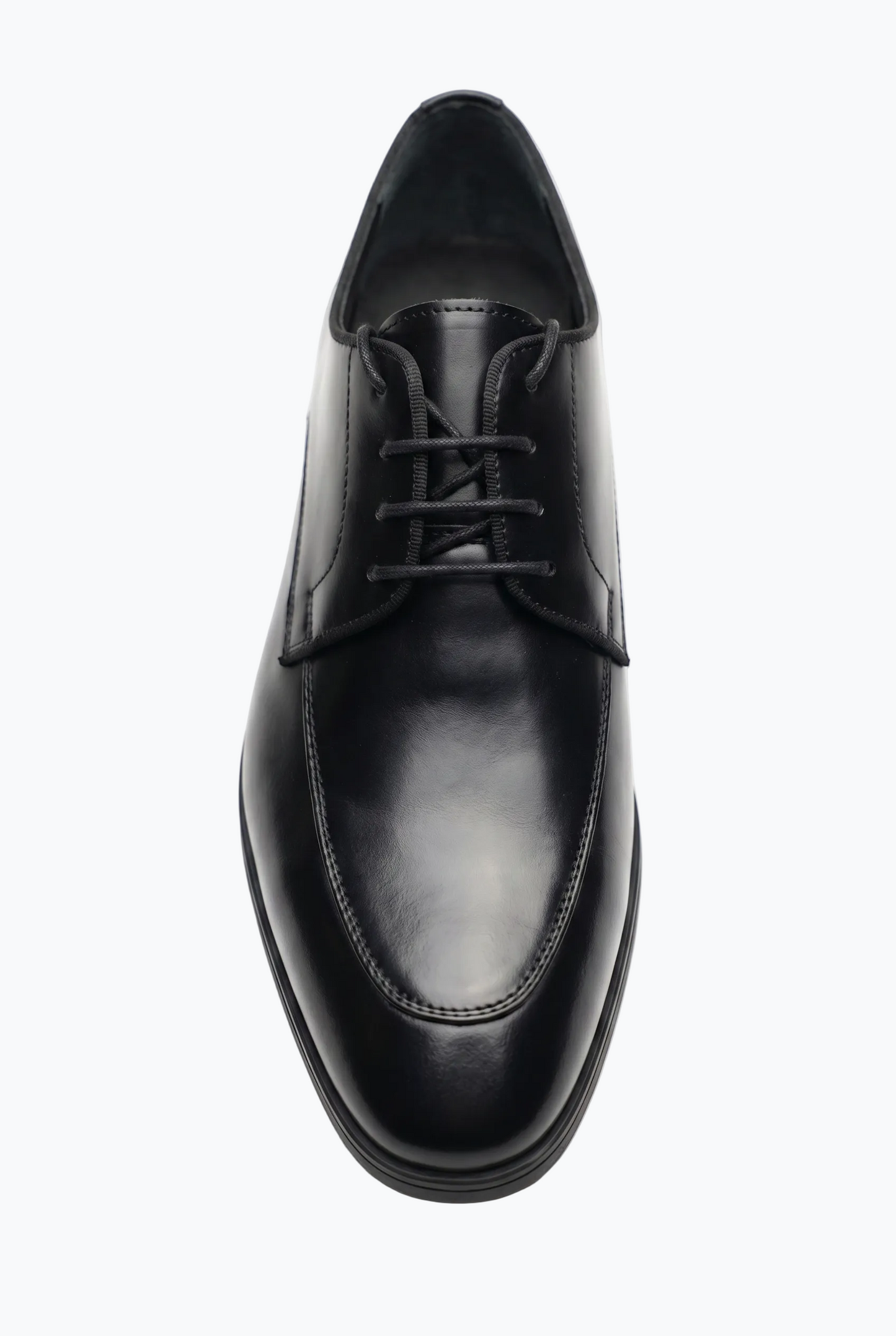 Oiled Black Leather Derby