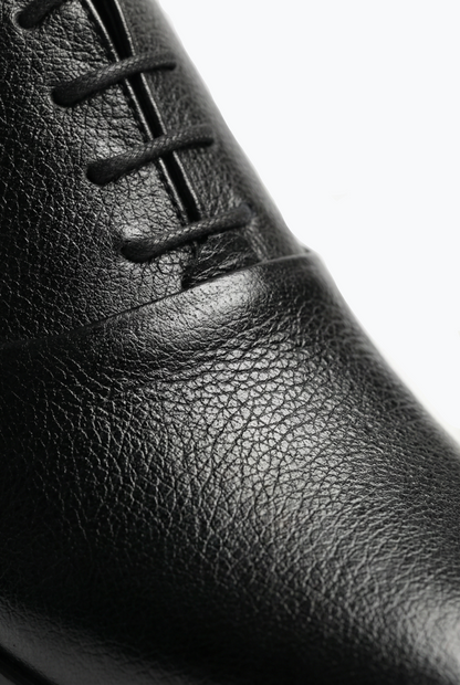 Black Pebble Grain Oxford