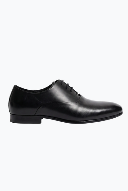 Black Leather Oxford