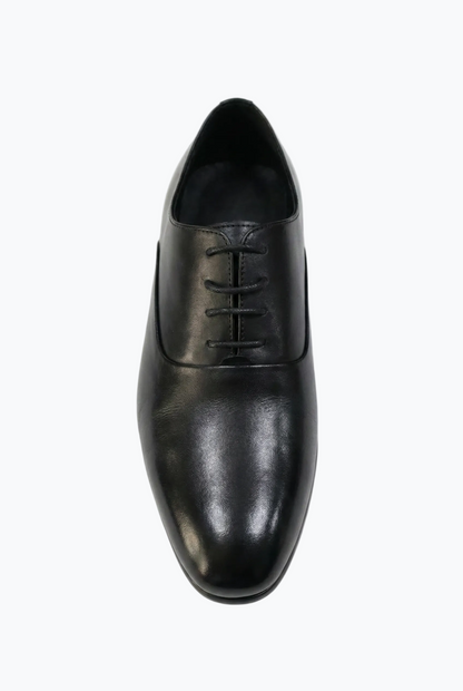 Black Leather Oxford