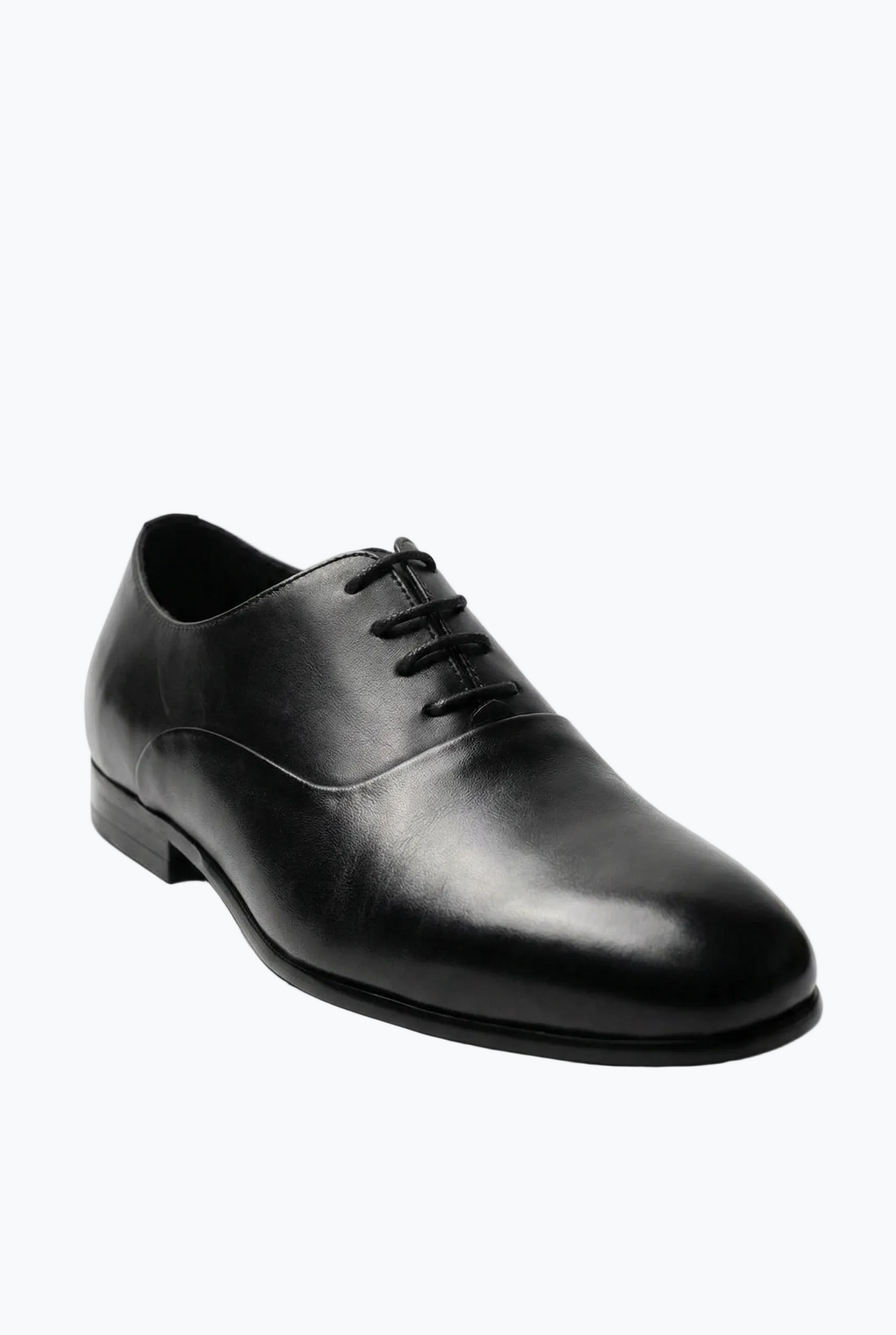 Black Leather Oxford