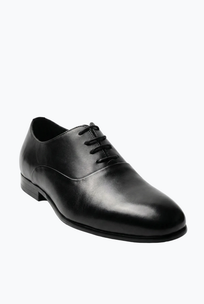 Black Leather Oxford