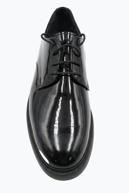 Black Patent Leather Derby