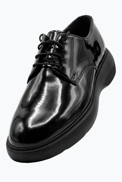Black Patent Leather Derby