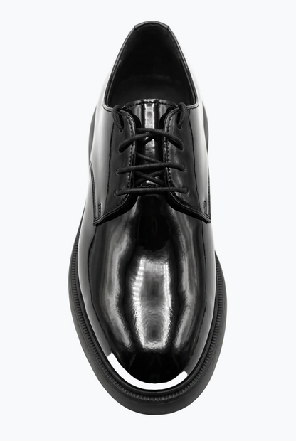 Black Patent Leather Derby