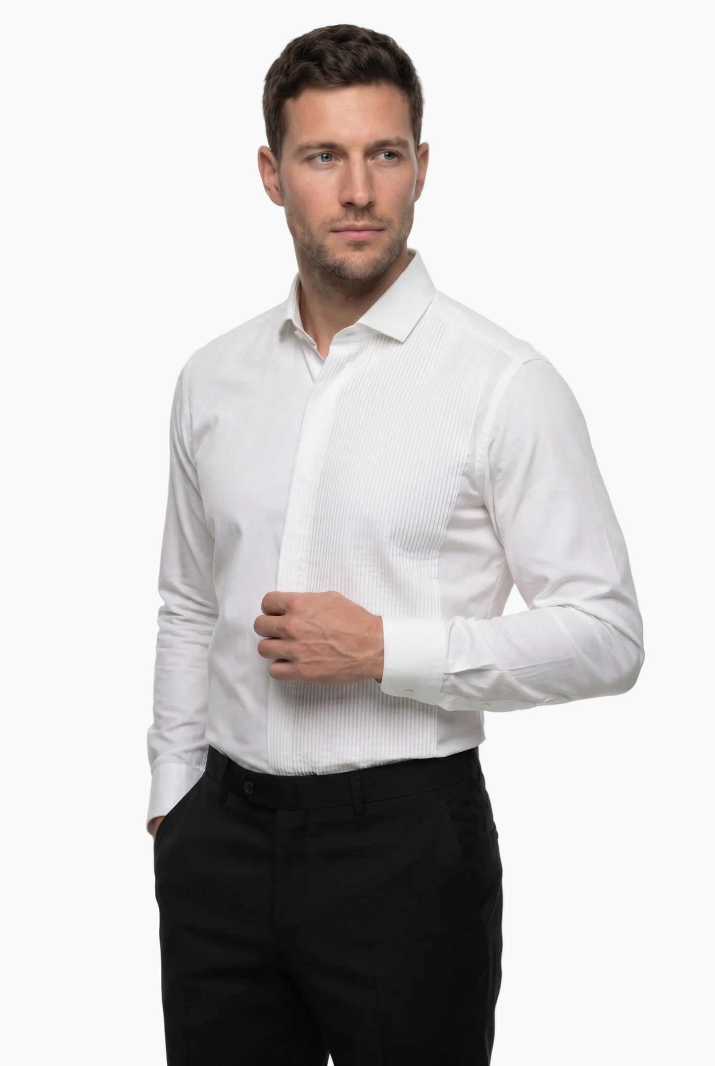 Classic Half Pleated
