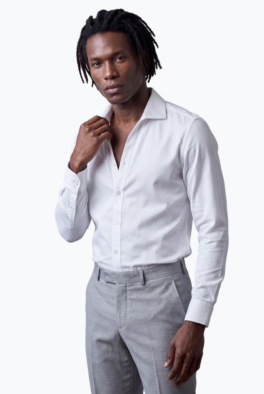 Collared V-Neck